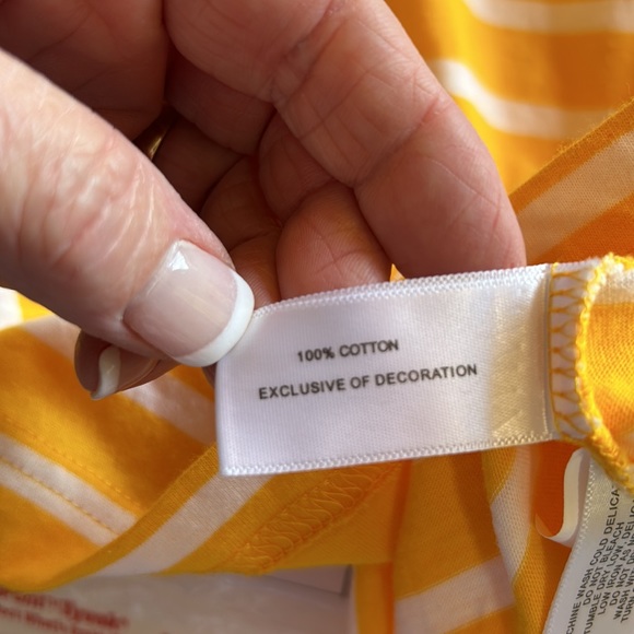 Cutter & Buck USM striped jersey top szM - Picture 6 of 6